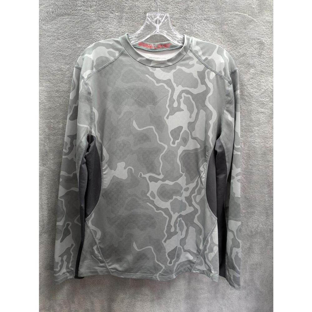 Mens Base Layer Shirt Medium Camo‎
